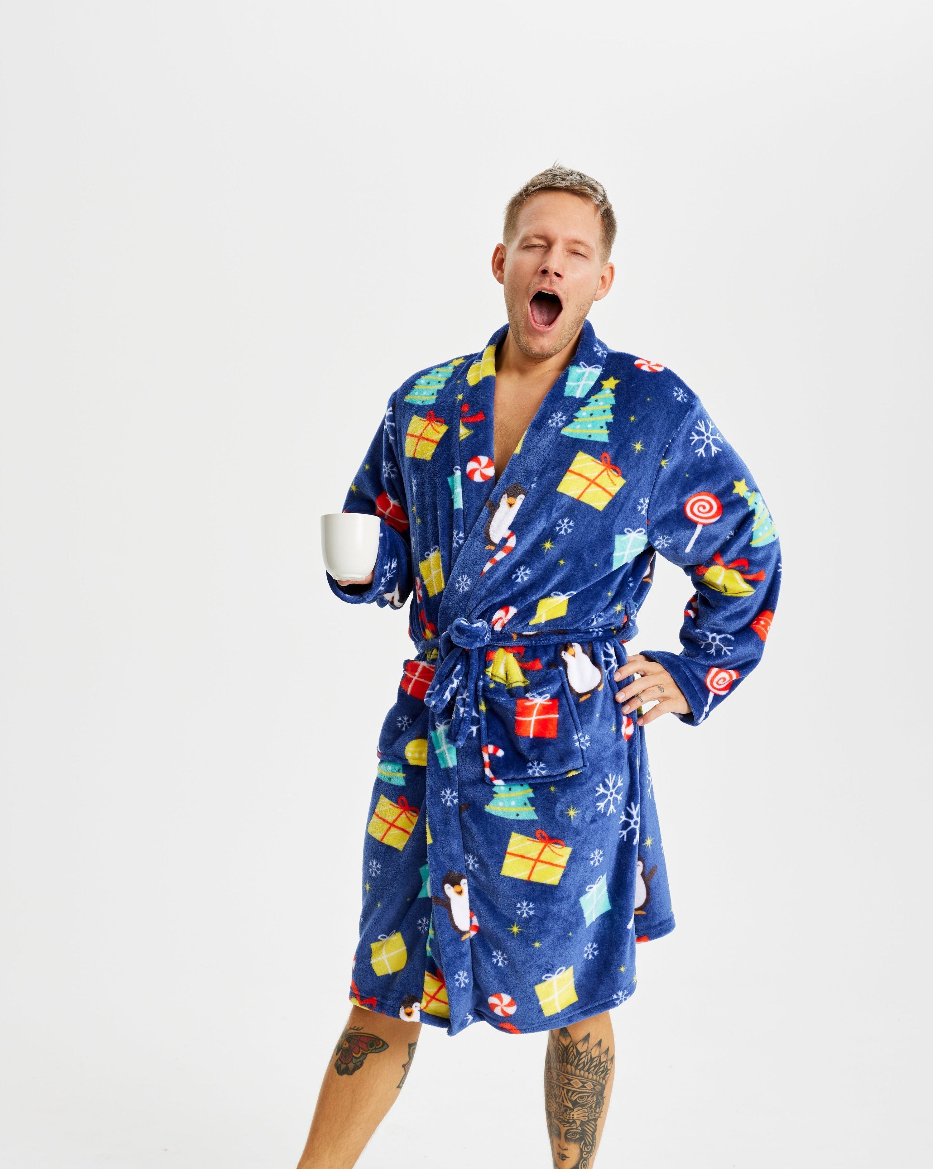 Bathrobe – Navy